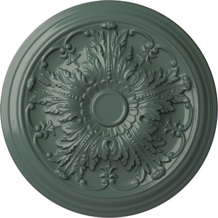 Ekena Millwork Damon Ceiling Medallion (Fits Canopies up to 3 3/8"), Hand-Painted Cloud Burst, 20"OD x 1 1/2"P CM20DACBF